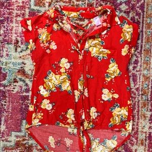 Hawaiian button down